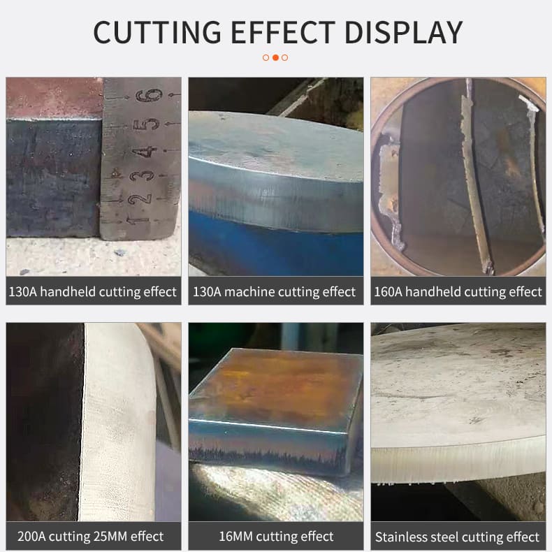 plasma cutter cutting effect