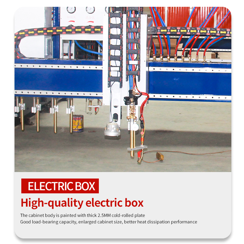 flame cutting gantry CNC cutting machine