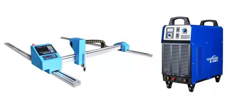 Gantry CNC cutting machine with plasma