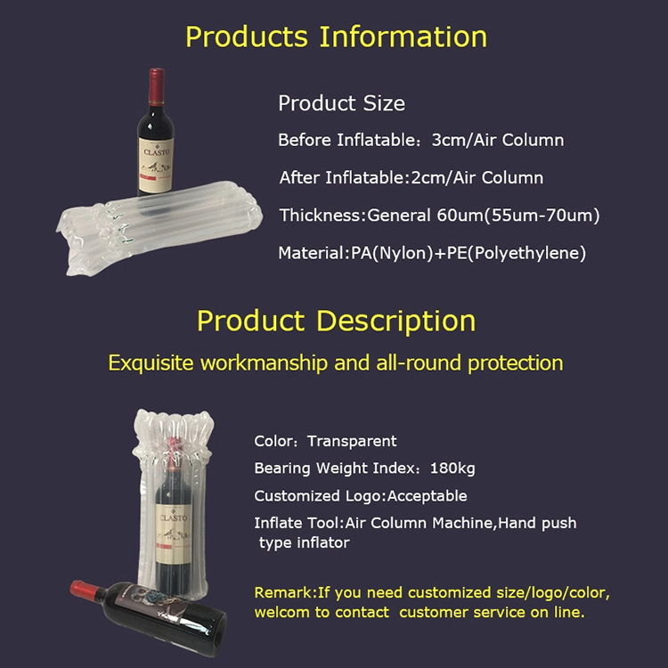 Q Shape Wine Bottle Protective Package